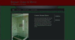 Desktop Screenshot of besserglassandmirror.com