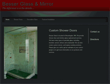 Tablet Screenshot of besserglassandmirror.com